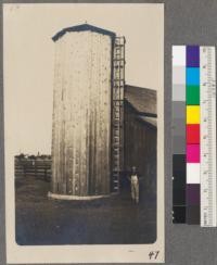 Sugar pine silo. Tuolumne Lumber Company