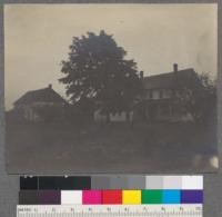 Deserted farm house on sand plains of Cheboygan County, Michigan. Land too poor for farms