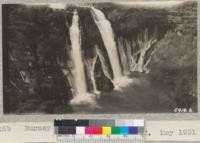 Burney Falls, State Park. W. Metcalf. May 1931