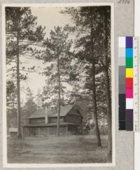 Club House (Foreman's Headquarters), Cloquet Forest Experiment Station, University of Minnesota. Norway and Jack Pine