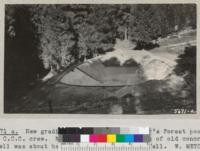 New grading work begun on Whitaker's Forest pool by Civilian Conservation Corps crew. November 1934. Excavation of old concrete shell was about half completed before snowfall. W. Metcalf