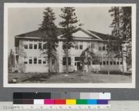 Red River Lumber Company, Westwood, California. Public school, first to eighth grades. High school is adjacent and of same size and style