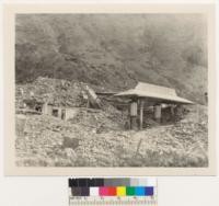 March 3, 1933. Point Mugu - erosion from rains Jan. 3, 1933. Brush fire occurred Oct. 3, 1932. A. G. Muench. Los Angeles County Dept. Forester & Fire Warden