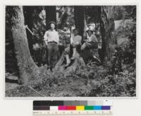 Smidt, Herbert and Saunders. Forest entomology field trip. October 1, 1911