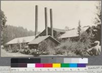 Mill finished about 1905 and never operated. Southern Humboldt Lumber Company. Andersonis, Mendocino County, near Humboldt line, California. 6-20-20. E.F