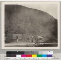 March 3, 1933. Point Mugu - erosion from rains January 3, 1933. Brush fire occurred October 3, 1932. A.G. Muench, Los Angeles County Department Forester & Fire Warden. The watershed that produced the flow of mud and rocks