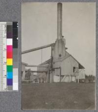 Unusual type of refuse burner used at Lousiana Cypress mill. D.T. Mason 1919