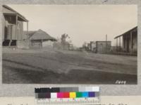 The "ghost town" of Bear Valley in the "Mariposa Desert" on the road from Mariposa to Sonora. A country ruined by successive fires to "improve" grazing. A tablet here marks the place where General Fremont stayed. Mar. 1931