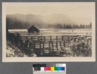 Crib Work dam at Stave Falls, British Columbia