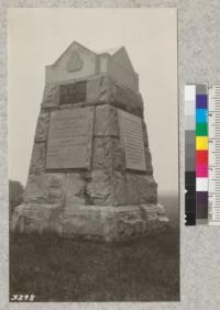 Monument to the "California Regiment" on Gettysburg battlefield. This was really recruited in Philadelphia but under authorization from Lincoln to be raised in San Francisco