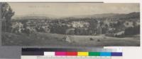 Panorama of Willits, California