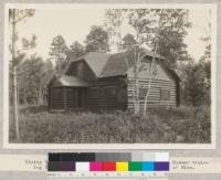 Dining Hall, School of Forestry, Itasca Park, Minnesota. Summer training station of the Division of Forestry of the University of Minnesota