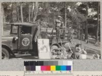 Explaining the use of the Hauck torch in eliminating fire hazards at Asilomar. Metcalf. May, 1928