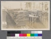 Lumber yard. Feather River Lumber Company, Clio, Plumas County