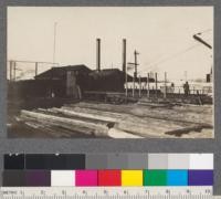 Southern Pacific Railroad wood treating works at West Oakland