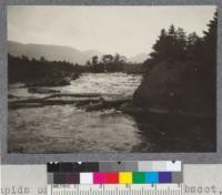 Rapids on East Branch of Penobscot, Maine