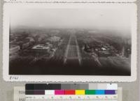 View down the Mall, Washington, D. C. from Washington Monument window. Apr. 1951. Metcalf