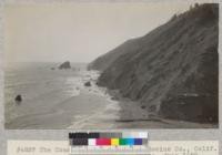 The Coast near Rockport, Mendocino County, California. E. Fritz, June 1929