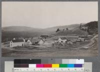 N-Bar (N) Ranch in South Willow Creek Valley. Old and new buildings. The irrigated Valley makes the hills more valuable for grazing purposes. T.11 N. 2 22 [sic] E.P.M., Sec.8