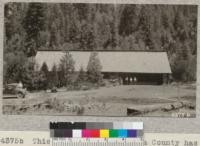 This small mill in Shasta Country has been in operation for over 30 years and the logging has been done in such a manner as to insure excellent reproduction of pines and cedar such as is seen about the mill. Metcalf. July, 1928