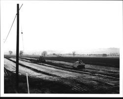 Building Cleveland Avenue north of Steele Lane, Santa Rosa, California, 1963