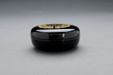 Black incense container for furo season