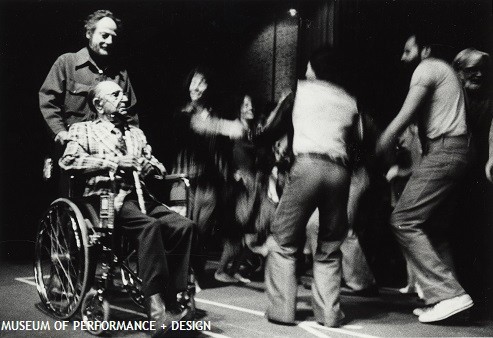 Lawrence Halprin and Isadore Schuman in "Celebration of Life" at the Western Gerontology Conference, 1979