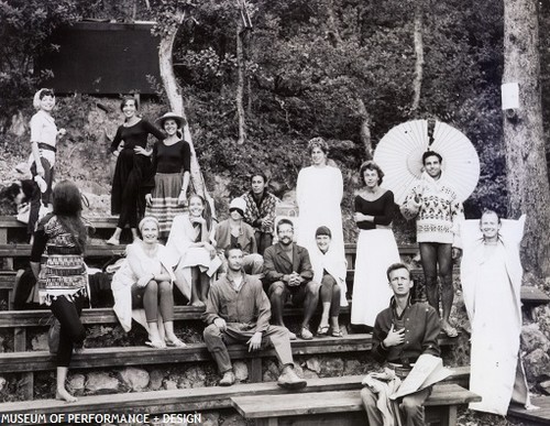 Summer workshop class group portrait, Summer 1960