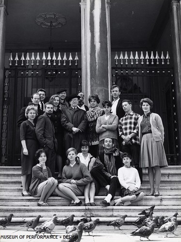 Anna Halprin and company in Venice, circa 1960s