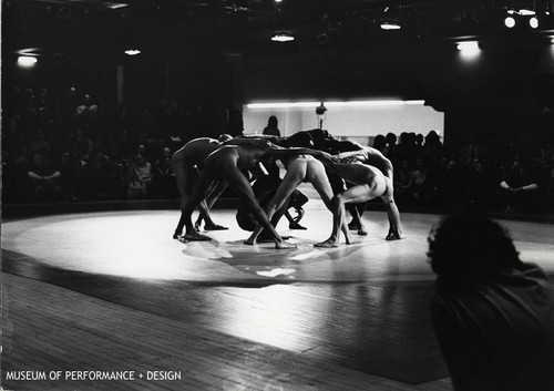 Dancers in Halprin's "Initiations and Transformations" [contains nudity]