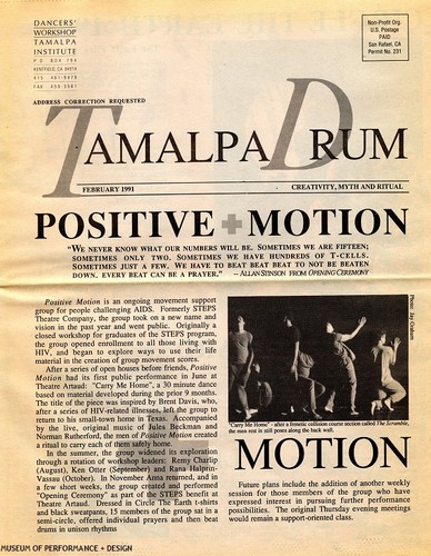 "Tamalpa Drum" newsletter, February 1991