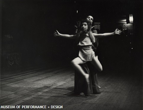 Anna Halprin and Avril Weber in "Daughter of the Voice," circa 1950s