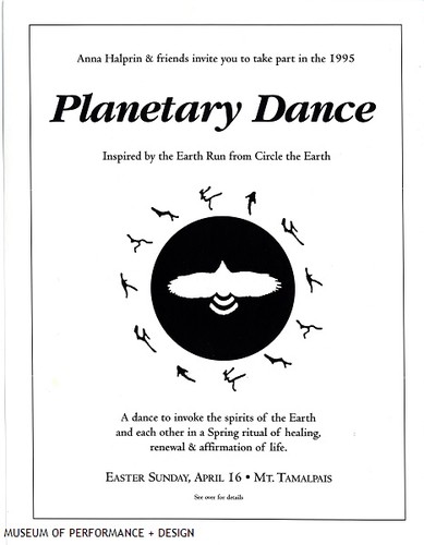 "Planetary Dance, 1995" Flyer and Handout