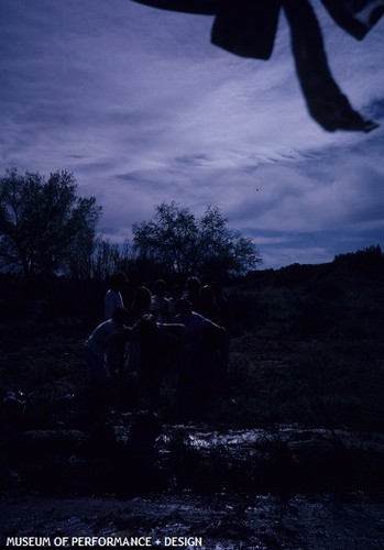 Sunrise Ritual at Mesa, New Mexico, 1985 — Calisphere