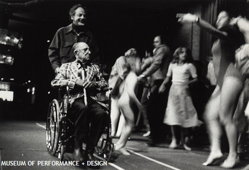 Lawrence Halprin and Isadore Schuman in "Celebration of Life" at the Western Gerontology Conference, 1979