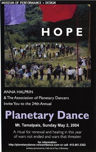 "Planetary Dance, May 2, 2004" Card