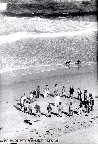 Anna Halprin in "Nature + Dance" Summer Session at Sea Ranch, 1969