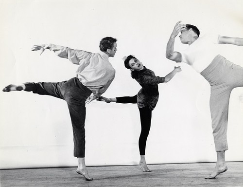 Anna Halprin, Welland Lathrop, and Richard Ford in Halprin's "Theme and Variations"