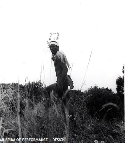 Xavier Nash in "Nature + Dance" Summer Session at Sea Ranch, 1969