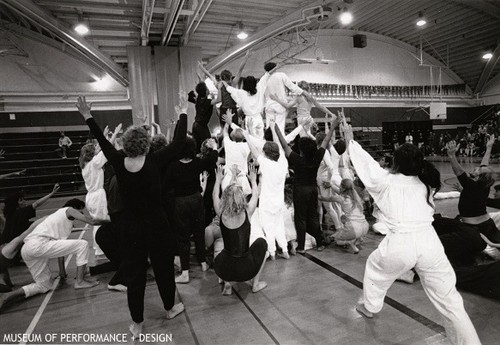 Performers in Anna Halprin's "Circle the Earth"