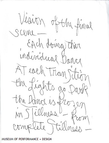 "Intensive Care, Reflections on Death and Dying", handwritten notes by Jo Lander