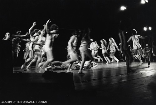 Performers in Anna Halprin's "Animal Ritual"