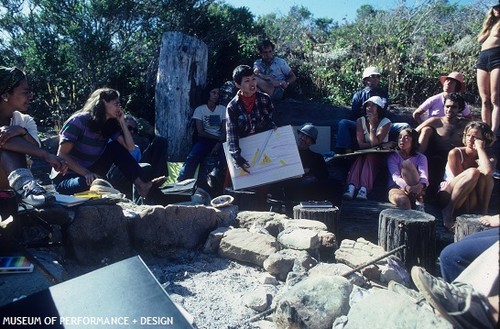 Daria Halprin at Sea Ranch, circa 1980