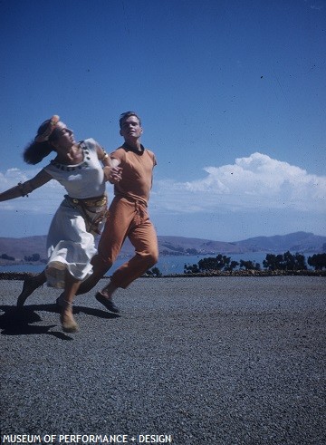 Richard Ford and Anna Halprin in Halprin's "Emek"