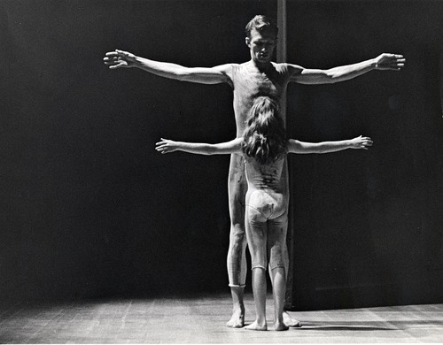 John Graham and Rana Schuman in "Birds of America," circa 1960s