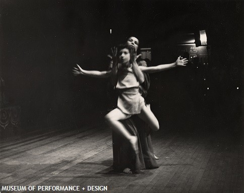 Anna Halprin and Avril Weber in "Daughter of the Voice," circa 1950s