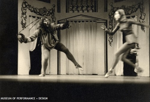 Two dancers in Lew Christensen's "Le Gourmand"