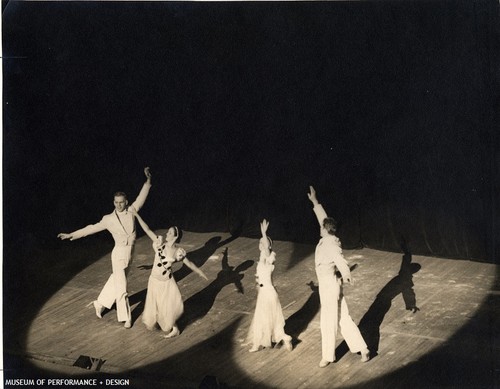 Harold Christensen, Ruby Asquith, Lew Christensen, and Josephine McKendrick