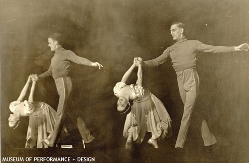 Harold Christensen, Ruby Asquith, Lew Christensen, and Josephine McKendrick