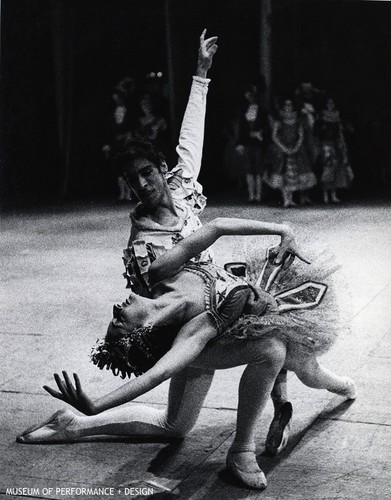 Cynthia Gregory and Robert Gladstein in Christensen's "Beauty and the Beast"